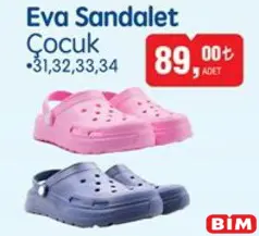 EVA SANDALET ÇOCUK EVA SANDALET ÇOCUK